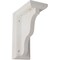Ekena Millwork 3"W x 5"D x 7"H Hamilton Traditional Wood Vintage Decor Bracket, Chalk Dust White BKTWD03X05X07HAWH - alternate 1